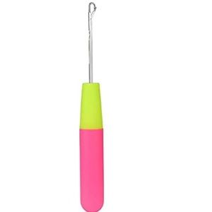 Latch Hook Crochet Needle Neon Pink/ Green